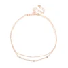 LC Lauren Conrad Gold Tone Layered Chain Choker -Fashion Women 5889588