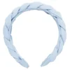LC Lauren Conrad Blue Braided Headband -Fashion Women 5899696