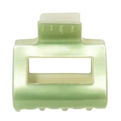 LC Lauren Conrad Green Square Acetate Claw Clip