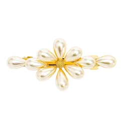 LC Lauren Conrad Simulated Pearl Flower Deco Hair Clip