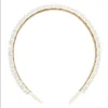 LC Lauren Conrad White Clear Beaded Headband -Fashion Women 5905320