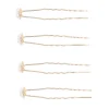 LC Lauren Conrad Simulated Pearl And Crystal Cluster Hair Pin Set 2 LC Lauren Conrad Simulated Pearl And Crystal Cluster Hair Pin Set -Fashion Women 5905321