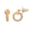 LC Lauren Conrad Gold Tone Small Linked Nickel Free Drop Earrings -Fashion Women 5906566