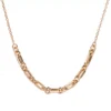 LC Lauren Conrad Gold Tone Mismatched Chain Nickel Free Link Necklace 2 LC Lauren Conrad Gold Tone Mismatched Chain Nickel Free Link Necklace -Fashion Women 5906706