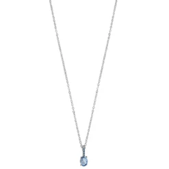LC Lauren Conrad Silver Tone Pave And Bar Pendant Drop Necklace