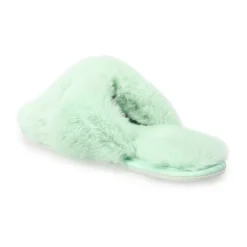 Womens LC Lauren Conrad Sustainable X-band Faux Fur Slide -Fashion Women 5939629 ALT2
