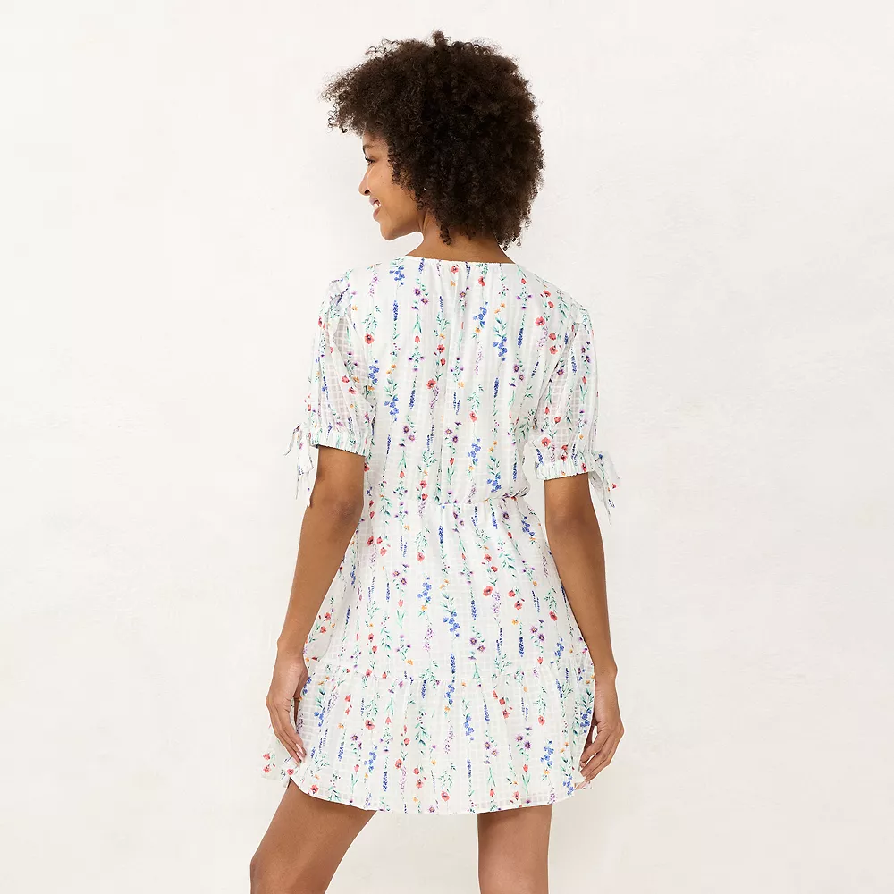 Women's LC Lauren Conrad Mini Wrap Dress 4 Women's LC Lauren Conrad Mini Wrap Dress - Image 2