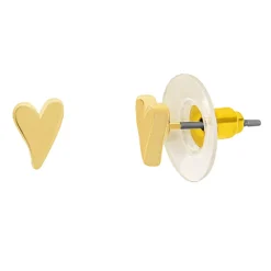 LC Lauren Conrad Gold Tone "Mama" Engraved Bar Necklace & Heart-Shaped Stud Earrings Set -Fashion Women 6073299 ALT2