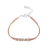 LC Lauren Conrad Silver Tone "Love" Bracelet -Fashion Women 6094183